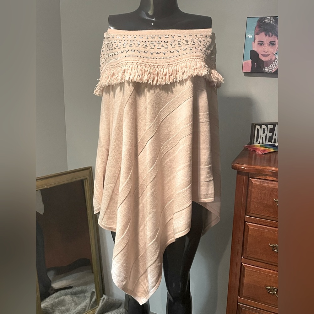 Women’s Studded Poncho ( large-XL )